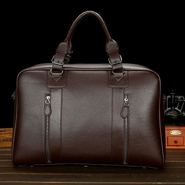 NNEDSZ Large Leather Gym & Travel Bag - Spacious & Stylish