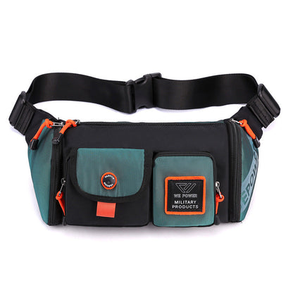 Running Waist Bag Lycra Sports Marathon Bag Outdoor Climbing Hiking Kettle Bag-4